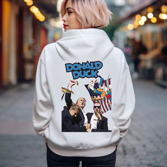 Donald Duck Limited Edition Donald Trump Hoodie