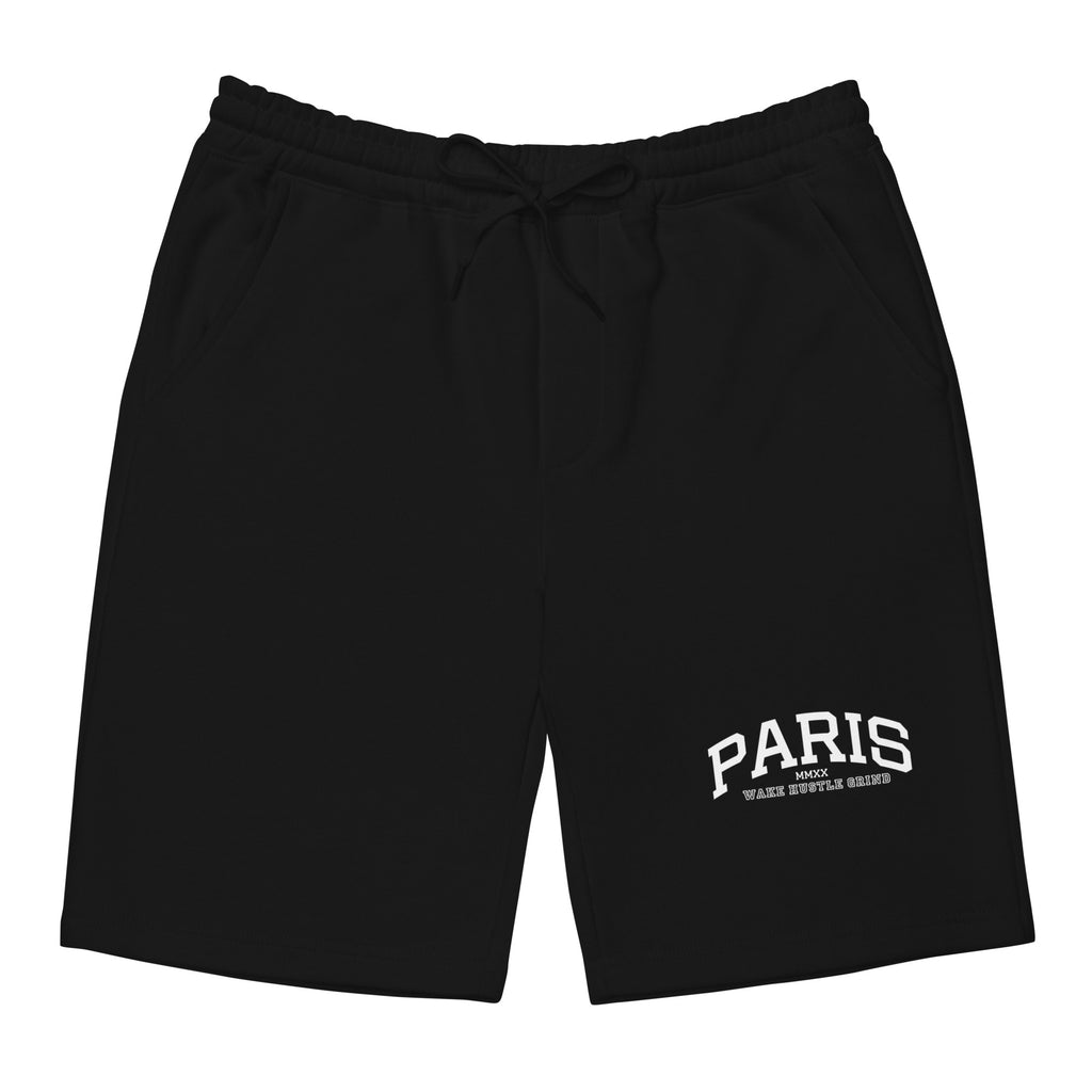 Paris Wake Hustle Grind Men's fleece shorts