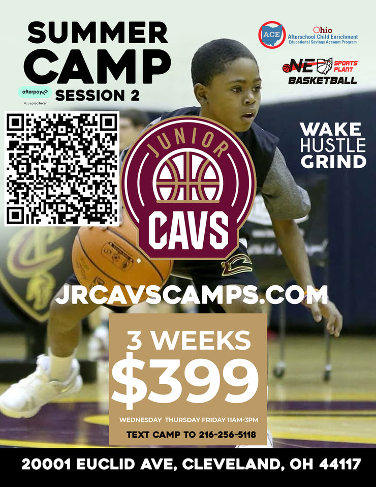 Session 2 Jr Cavs  3 Week Package at Neo Sports Plant
