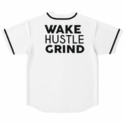 Wake Hustle Grind Baseball Jersey
