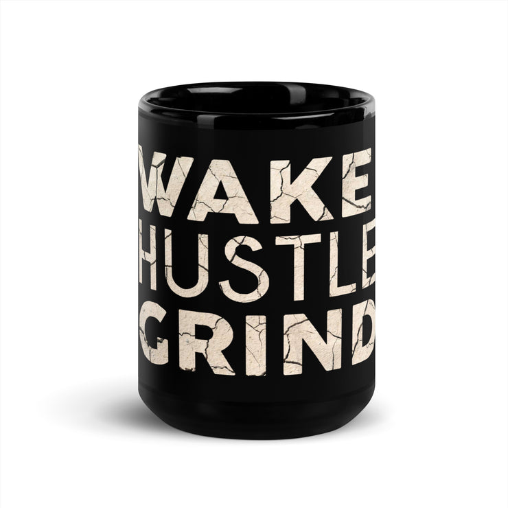Wake Hustle Grind Coffee Mug