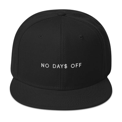 No Days Off Snapback Hat