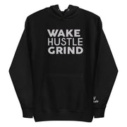 Wake Hustle Grind Work Hoodie